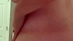 Provocative Boobunny Shows Off Big Tits With Pierced Nipples And Clit In Tattoo Tease