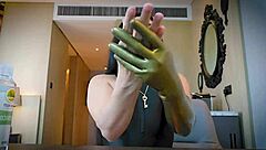 Asmr Latex Glove Fetish