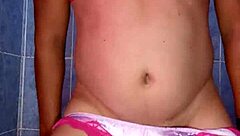 Oh wow, modeling this satin panty feels so sexy and smooth!