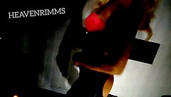 Blonde babe struts in ass less mini skirt, teasing with long hair and heels.