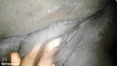 Black Mama Engages in Detailed Lesbian Tit Play With Intense Focus