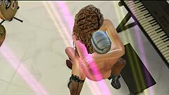 Why Does B-Yonce Crave Double Penetration In Interracial Group Action With Black Studs?