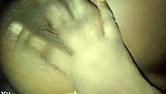 Black Mama Engages in Detailed Lesbian Tit Play With Intense Focus