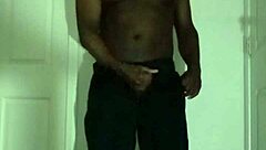 New meme features solo creator in a fun cum-themed room adventure with playful masturbation