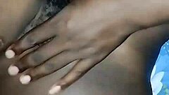 hey check out this hairy ebony college student getting creampie from boyfriend in missionary