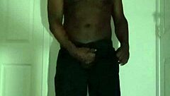 New meme features solo creator in a fun cum-themed room adventure with playful masturbation