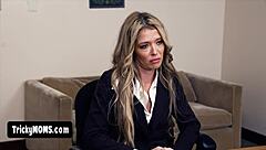 hey this skinny milf office lady tiffany just got invited for a wild casting interview