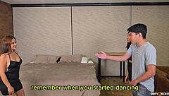 i bang my girlfriend's mature friend she catches us and talks us into a hot threesome