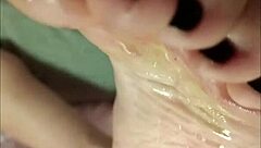 Time for you to worship my softcore barefoot toes in this amateur solo feet fetish session!