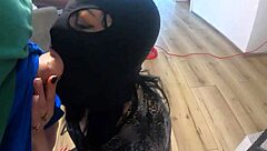 Curvy Latina milf teases with tight pussy and big ass, craving fat guy fucking in close-up action