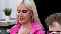 i enjoy time with bombshell elisa bethann my nerdy neighbor