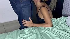 belinha gifted the fan her tight pussy and got two cumshots inside from the muscular couple