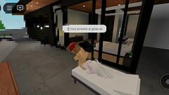 Hey, fodendo uma vadia fofa milionária na mansão dela - brookhaven!