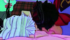 One of the best threesomes ever with huge tits monster cock anal assfucking in curvy big ass action?