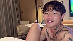 Asian guy licks pussy slowly then fucks with intense passion and screams. Humiliating POV action unfolds.