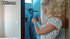 kiara cole indulges in her forbidden fantasy as she takes lucas's hard cock deep in the steamy shower scene