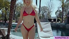 Milf Slimthick Vic Licks Petite Chanel Camryn In Lesbian Threesome