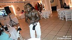 why do these vixens turn a simple gathering into a wild ebony shaft orgy