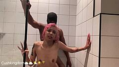 Michikomalandro Sucks BBC Then Gets Anal Fucked in Shower