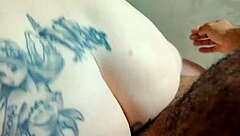 Fomos tratadas igual putas fudidas no cu e buceta com big black cock interracial anal assfucking e creampie