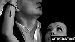 Bold Busty British Brunette Babe Alyssa Divine Dominated Fucked Deep Creampie