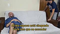 I Feel Deep Betrayal As Blindfolded Wife In Bedroom Gets Taken By Friend In Cuckold Surprise