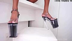 Whoa, check out Brazilian cutie Karina Rose taking monster cocks in her first double anal with gapes! 😈