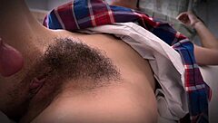 Stepdad what do you doing with my hairy dripping pussy upskirt