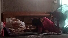 check out this young asian girl exploring her adventurous side in a fun homemade clip