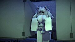 What Starts as a Quick Bathroom Encounter Turns into Intense Missionary and Cowgirl Sex Session with Passionate Blowjob Action