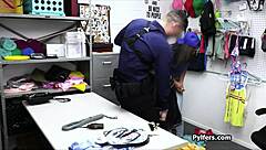 Sexy Thief Delivers Pro Deep Throat And Intense Cock Ride In Office Interracial Encounter