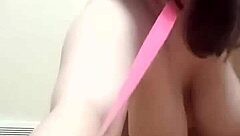 i love fucking my juicy chubby pussy hard while tugging on this tight leash solo