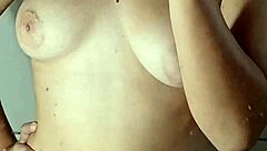 Hey, check out this sexy teen 18+ with big ass and natural tits getting sensual in front of the mirror in homemade amateur solo.