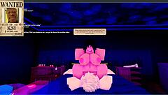 Hey, I just met this amazing goth girl in a Roblox condo roleplay session