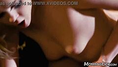 i'm watching busty milf katie morgan reward this petite babe with some hot licking action