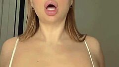 Wife Displays Huge Natural Tits In Seductive Pose Highlighting Her Voluptuous Curves And Alluring Charm For Ultimate Appeal