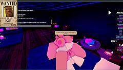 Hey, I just met this amazing goth girl in a Roblox condo roleplay session