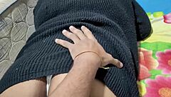 Intense teen student squirts wildly as Brazilian teacher cums on her face in uniform.