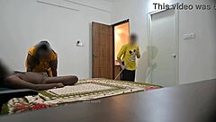 indian couples hanging out in front of muslim maid jamila