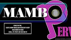 venus on fire exotic horny brazilian takes huge monster cock deep in anal and pussy with dirty talk