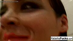 I shoot a sexy solo video with busty Natasha Nice