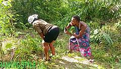 Bbw Blonde Rides Big Cock Outdoor In Cowgirl And Doggystyle Sex