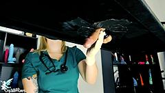 naughty nurse milking table and toys