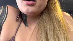 hey, why am i training in a tiny bikini at the beach gym all wet and dripping?