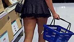 kalena mitrak - you won't believe what i did in the supermarket wearing a micro skirt being super naughty