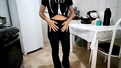 marido safado2, i made my young sister-in-law lieny cum so hard from giving her tight ass