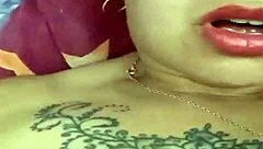 Teen Latina Dana Barzagli Masturbates With Dildo