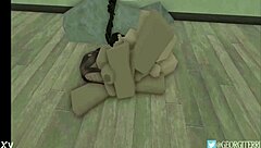 i enjoy watching this roblox rr34 animation with the quiet sniper character