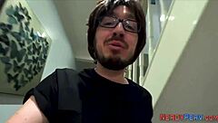 Curious Newbie Experiences Intense Oral Pleasure from a Clever Leeds Nerd in High Definition