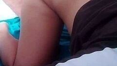 Why Is This Curvy Latina Bent Over In Doggystyle, Taking Cum On Her Big Ass?